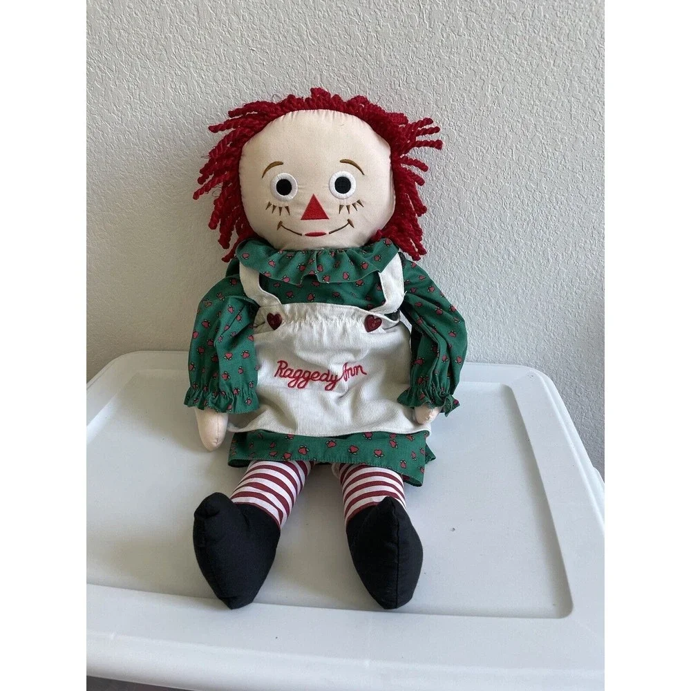 VTG 1998 Raggedy Ann Snowden And Friends 24" Cloth Doll Plush Stuffed Toy - Picture 1 of 7